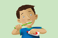 brush my teeth