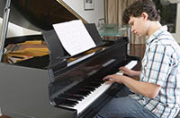practice the piano