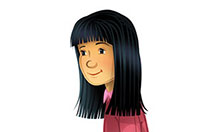 straight hair