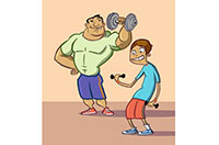 strong/weak