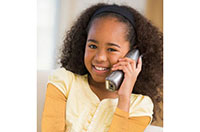 talk on the phone