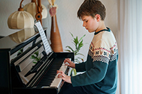practice the piano