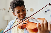 play music