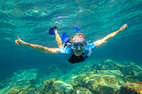 swim in the ocean
