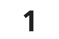 one