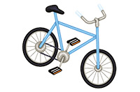 a bicycle