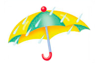 an umbrella