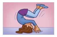 do a somersault