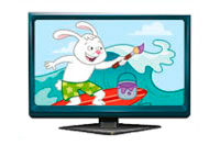 a TV