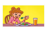 eat dinner