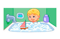 take a bath