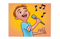 singing