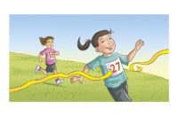 won a race
