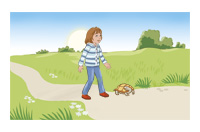 walk slowly
