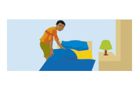 make the bed