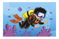 go scuba diving