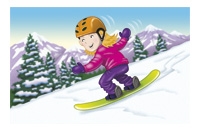 go snowboarding