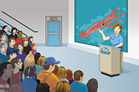 a lecture