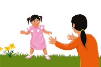 learn how to walk