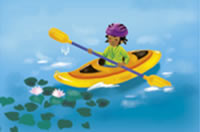 go kayaking