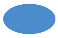 an oval