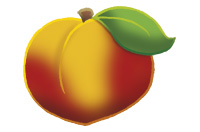 peach