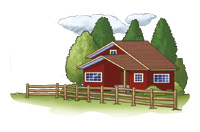 house